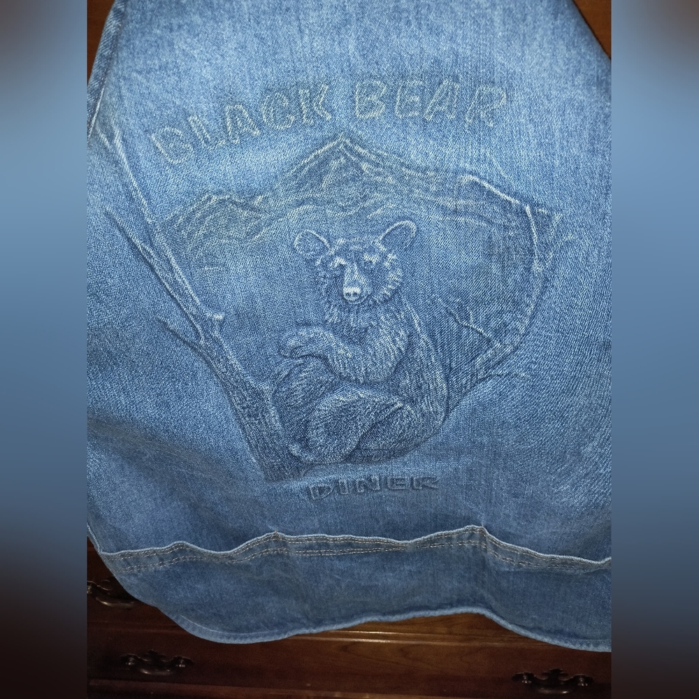 Black Bear Apron New